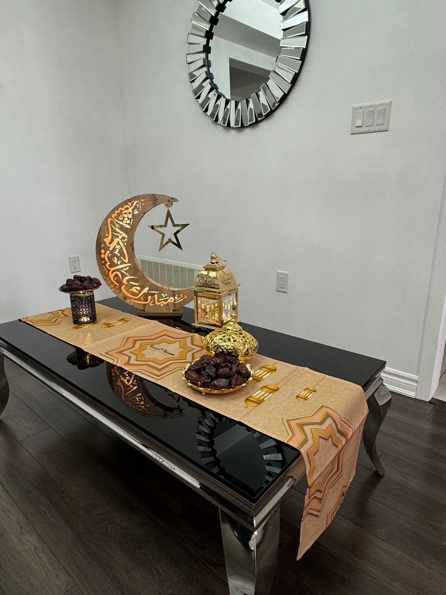 Large Crescent Moon Decoration