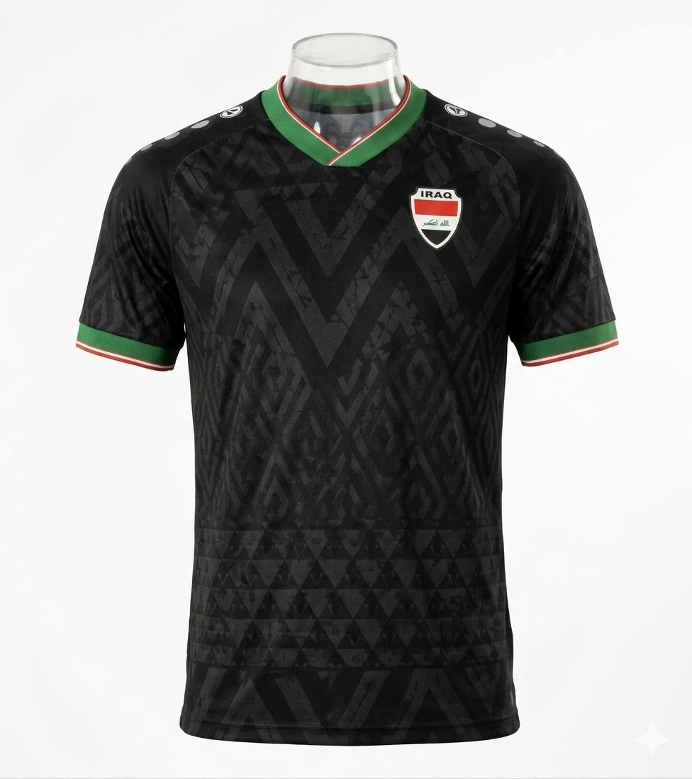 Iraq 2026 World Cup Jersey - Black