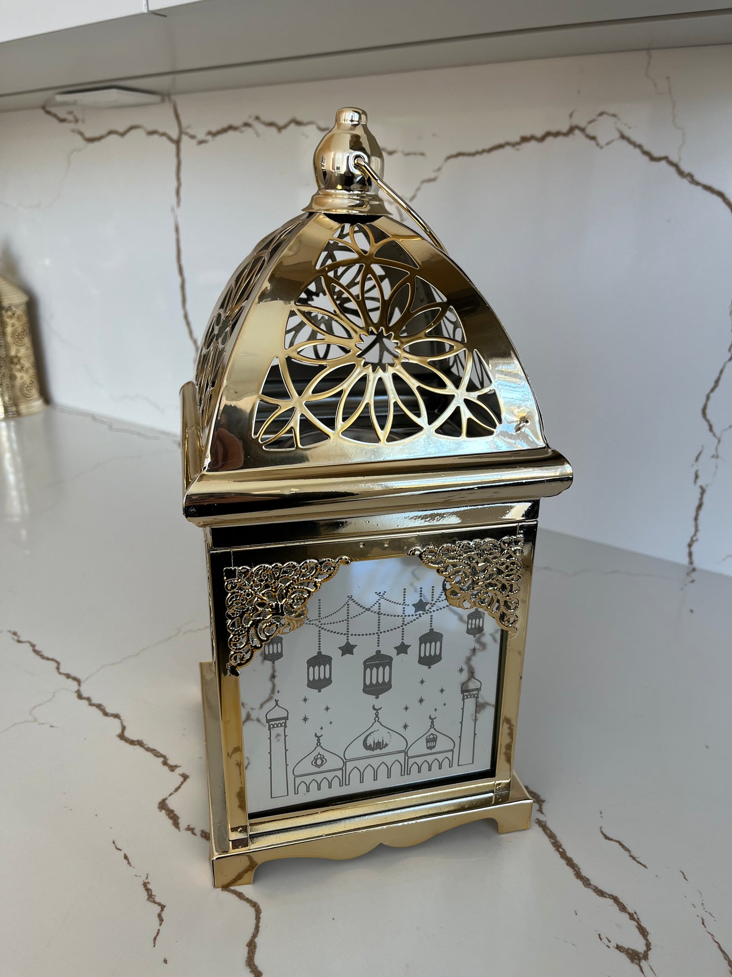 Large Ramadan Lantern with Lights, singing and Incense Burner
