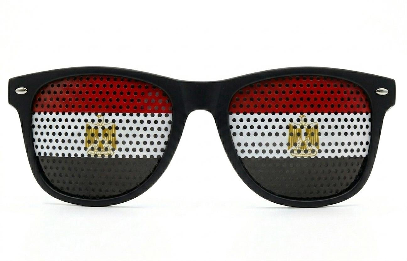 Egypt Flag Party Sunglasses