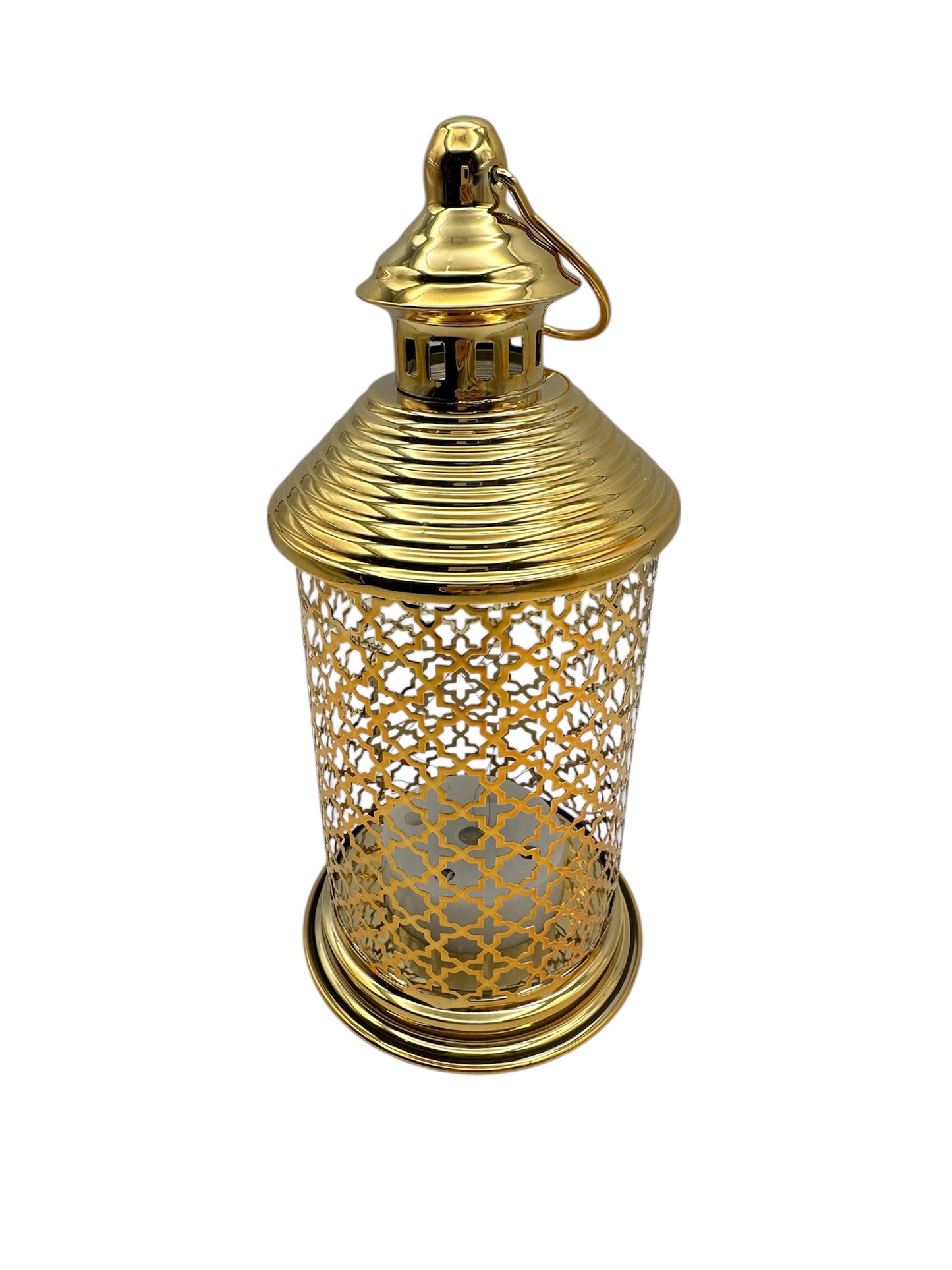 Ramadan Lantern with Lights and Singing- Gold