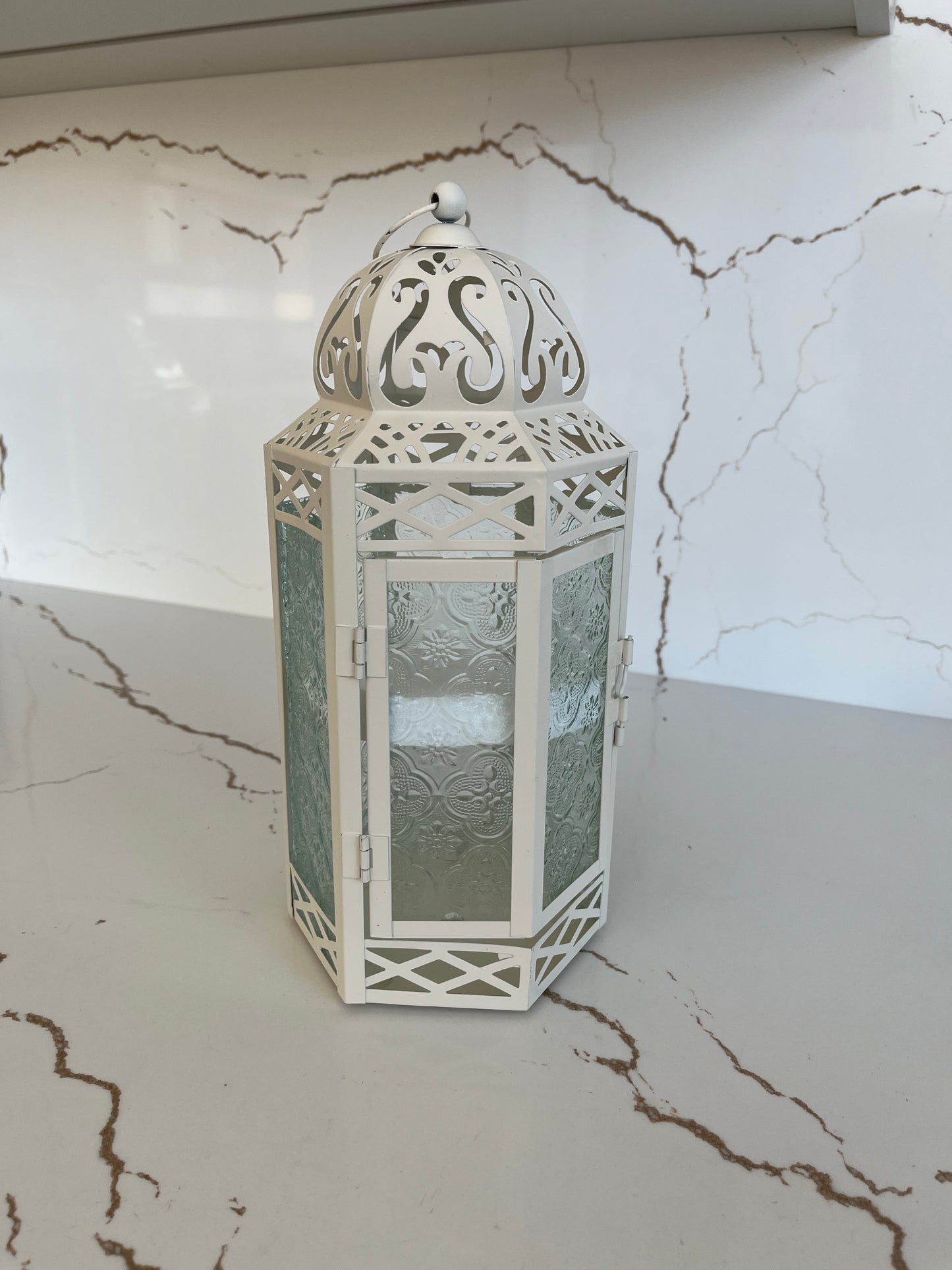 Ramadan Lantern - White