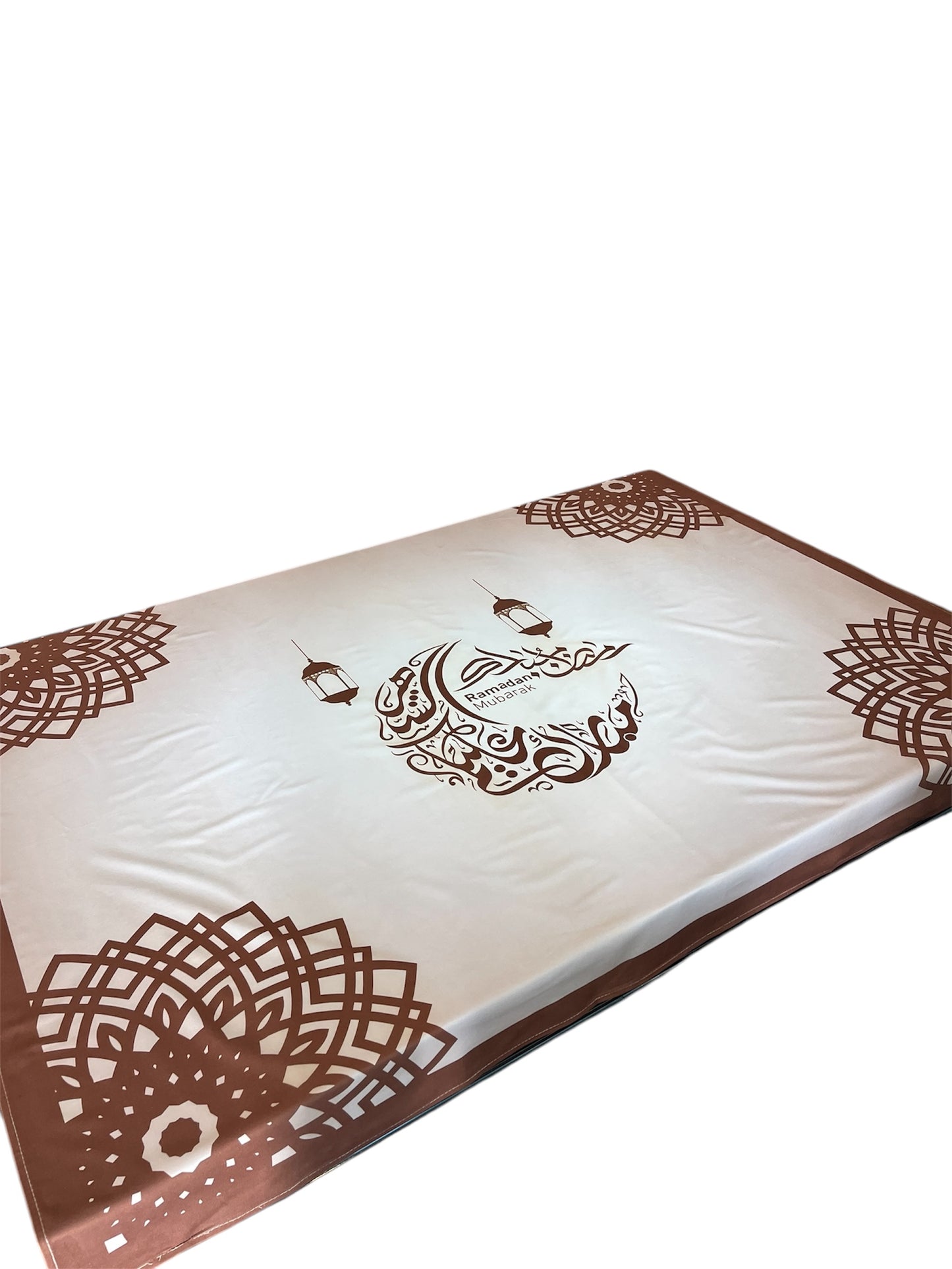 Ramadan Mubarak Tablecloth -Fabric Rectangular
