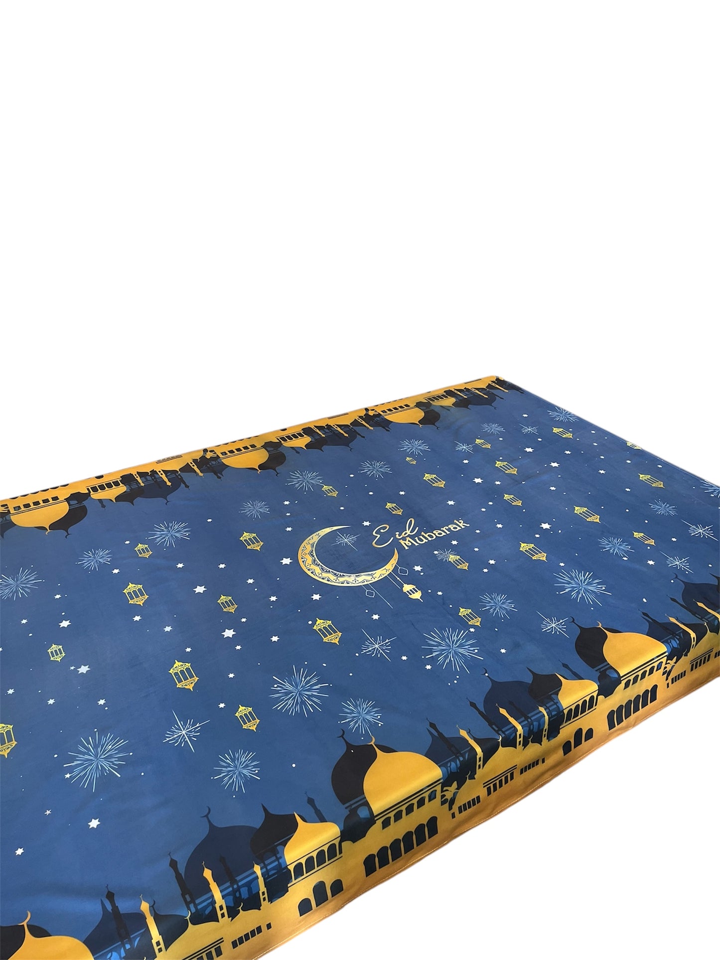 Small Eid Mubarak Tablecloth -Fabric Rectangular