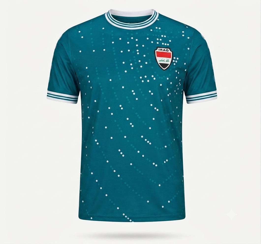 Iraq National Team Replica Jersey – Green