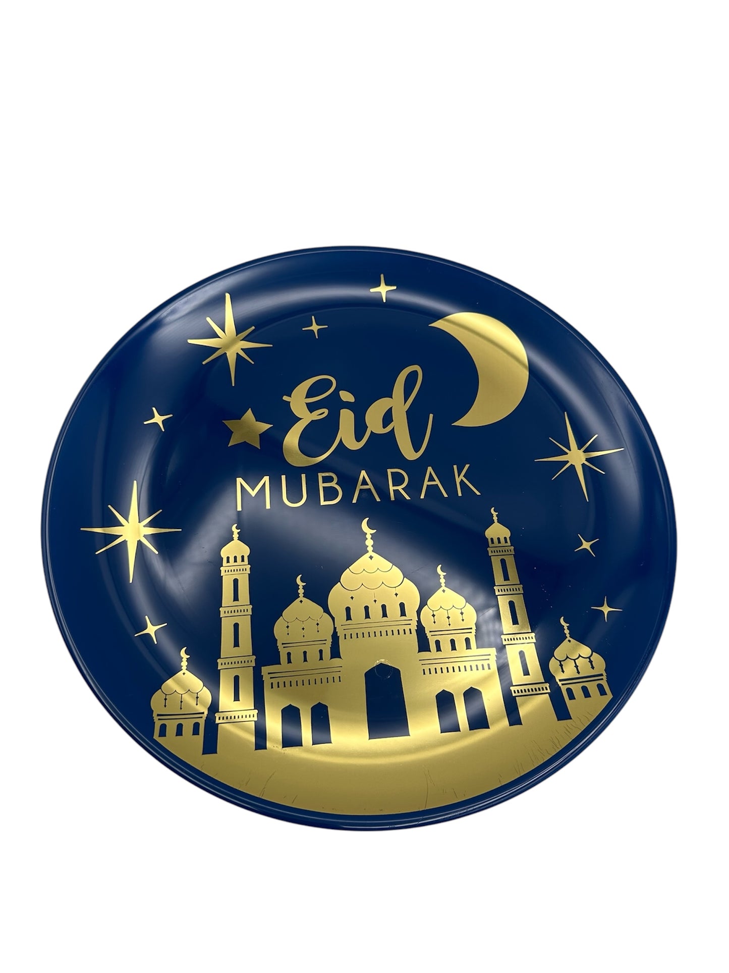 Eid Mubarak Plastic Serving Tray