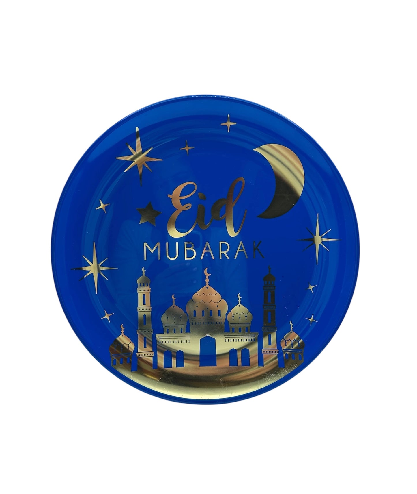 Eid Mubarak Plastic Serving Tray