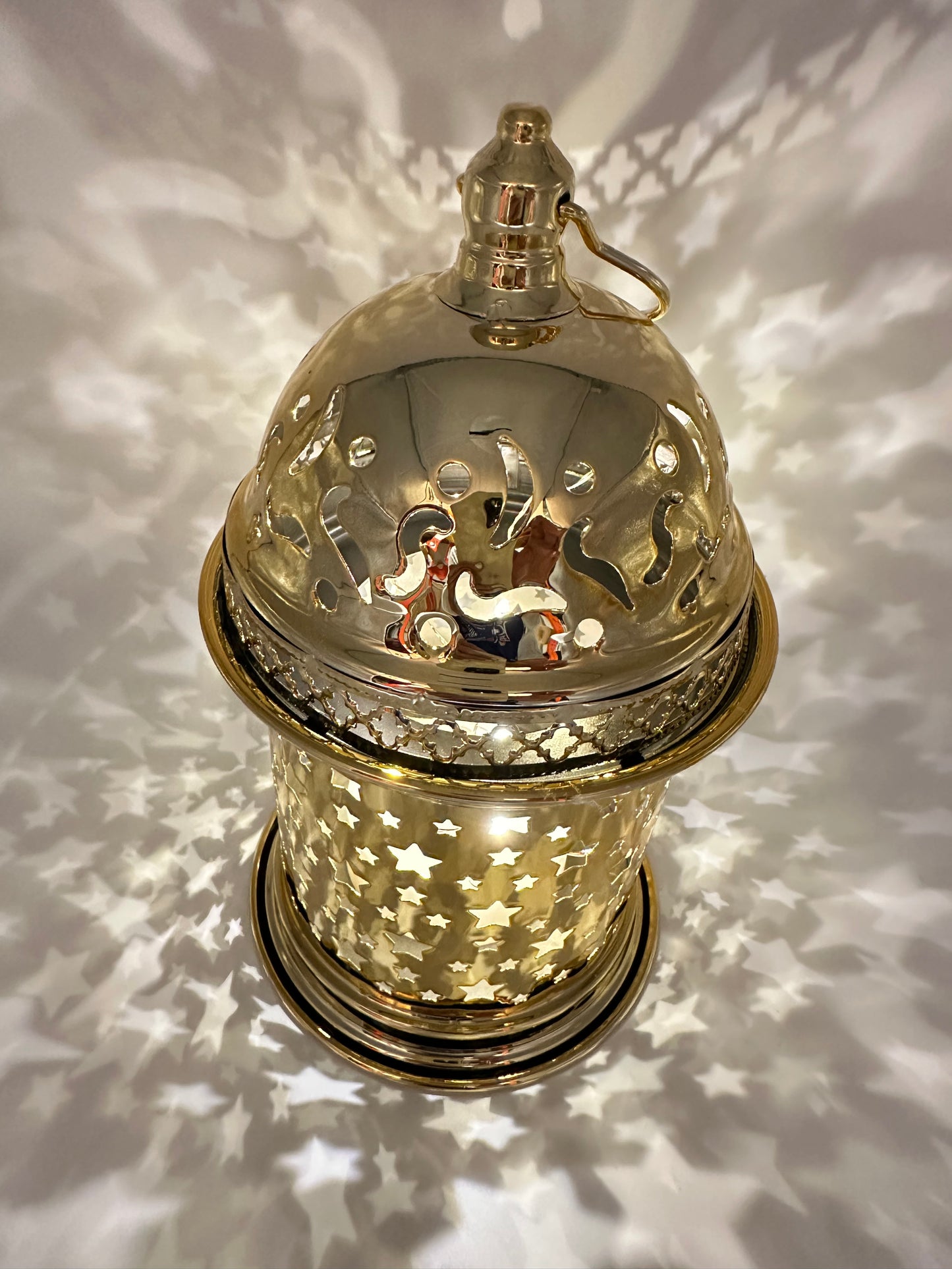 Ramadan Lantern with Lights and Singing- Gold