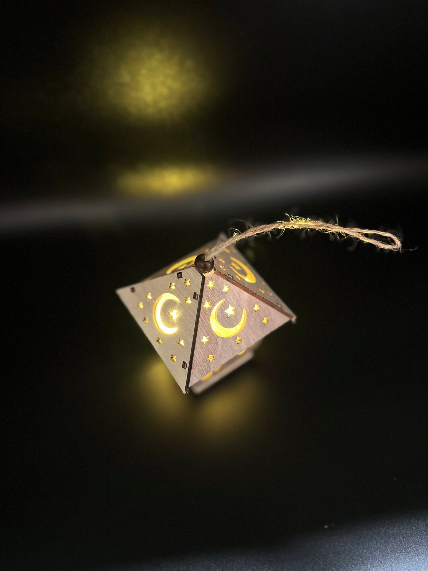 Ramadan Wooden with Lights