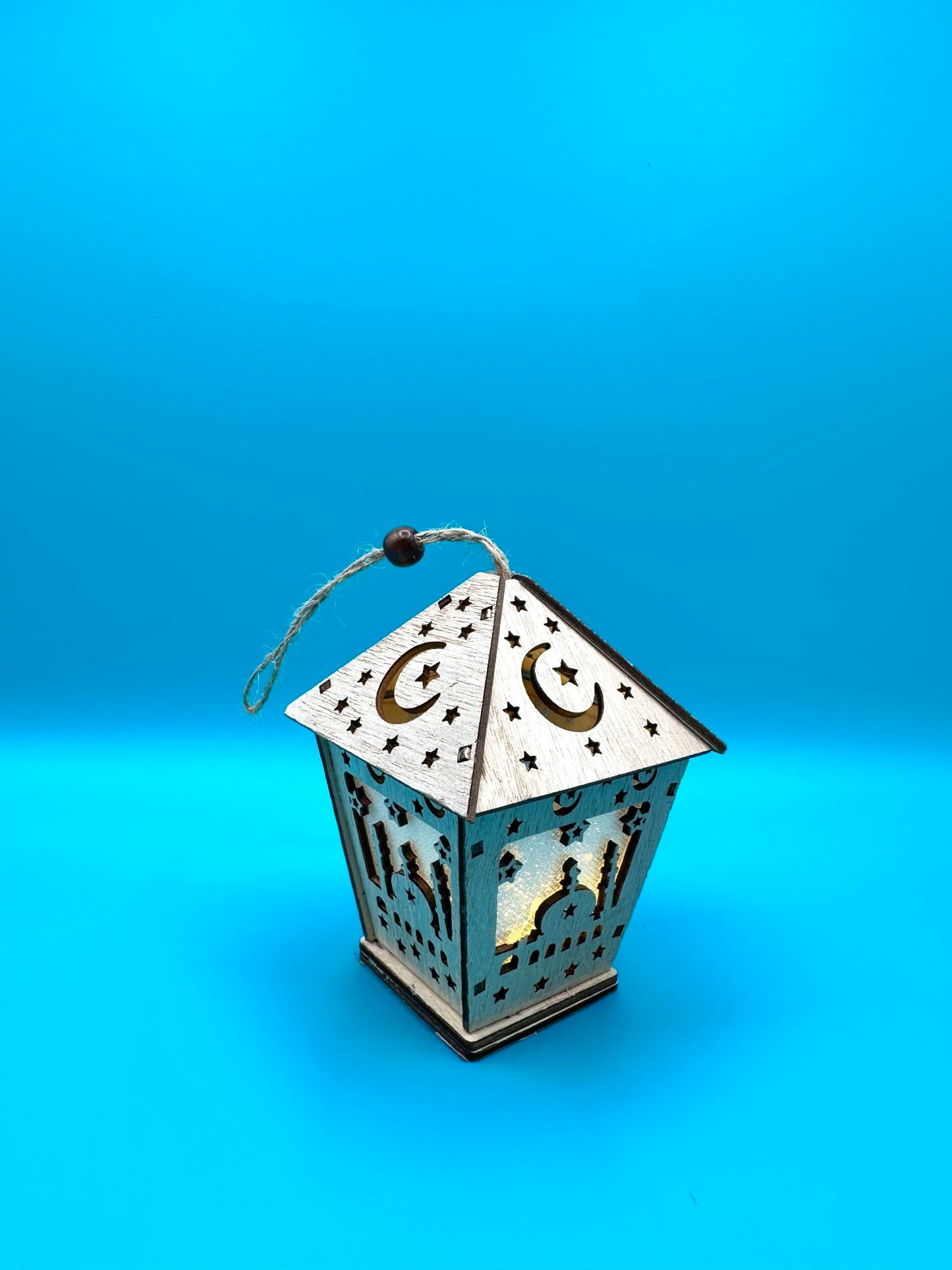 Ramadan Wooden with Lights