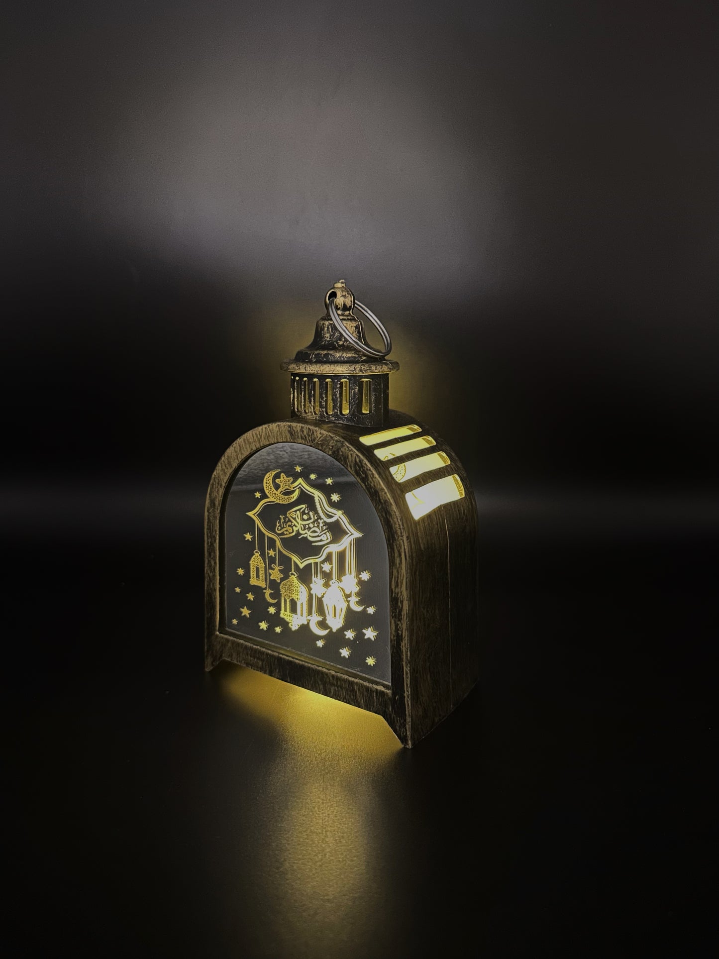 Ramadan LED Lantern Brown
