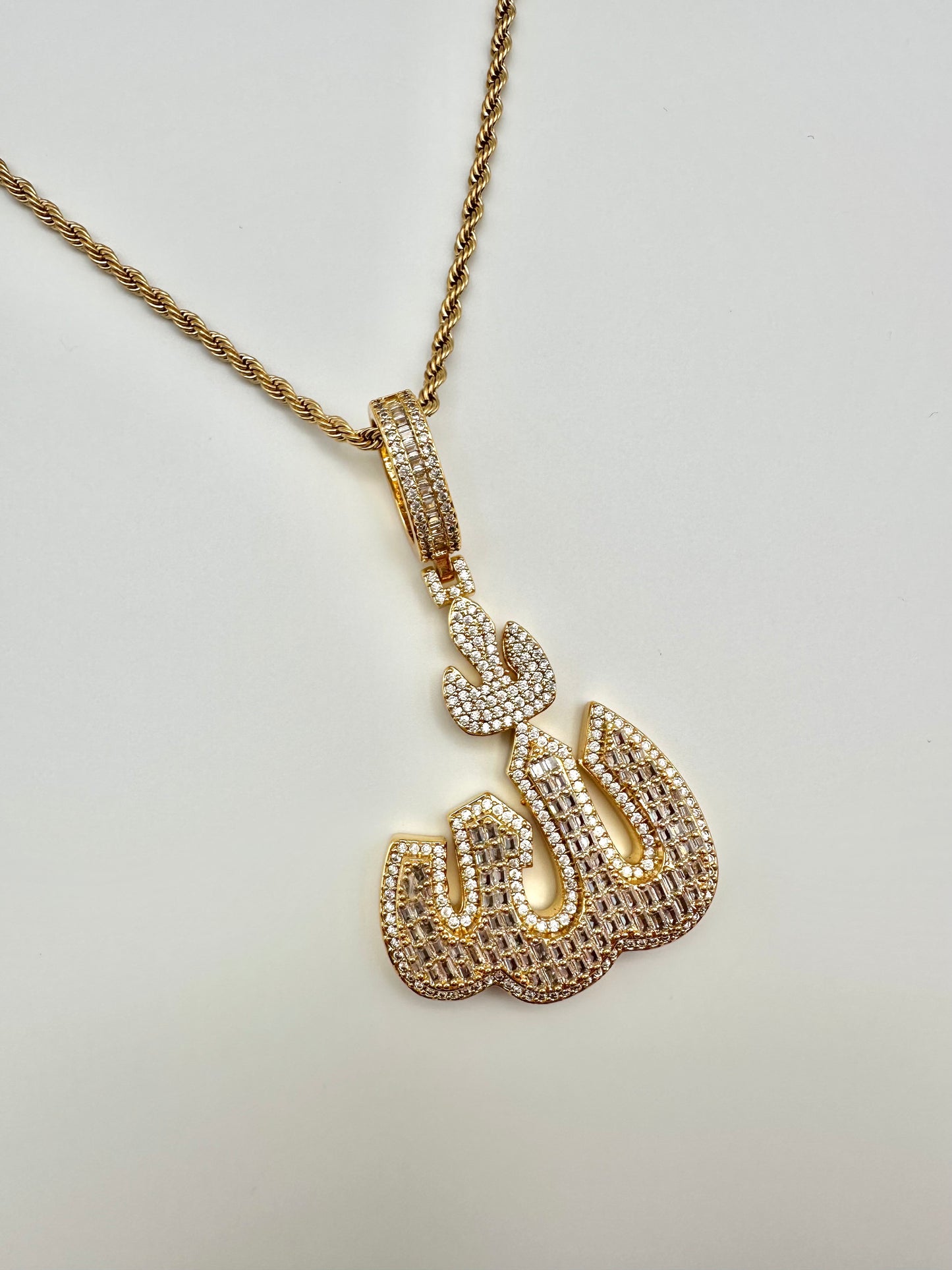 Islamic Allah Symbol Arabic Necklace