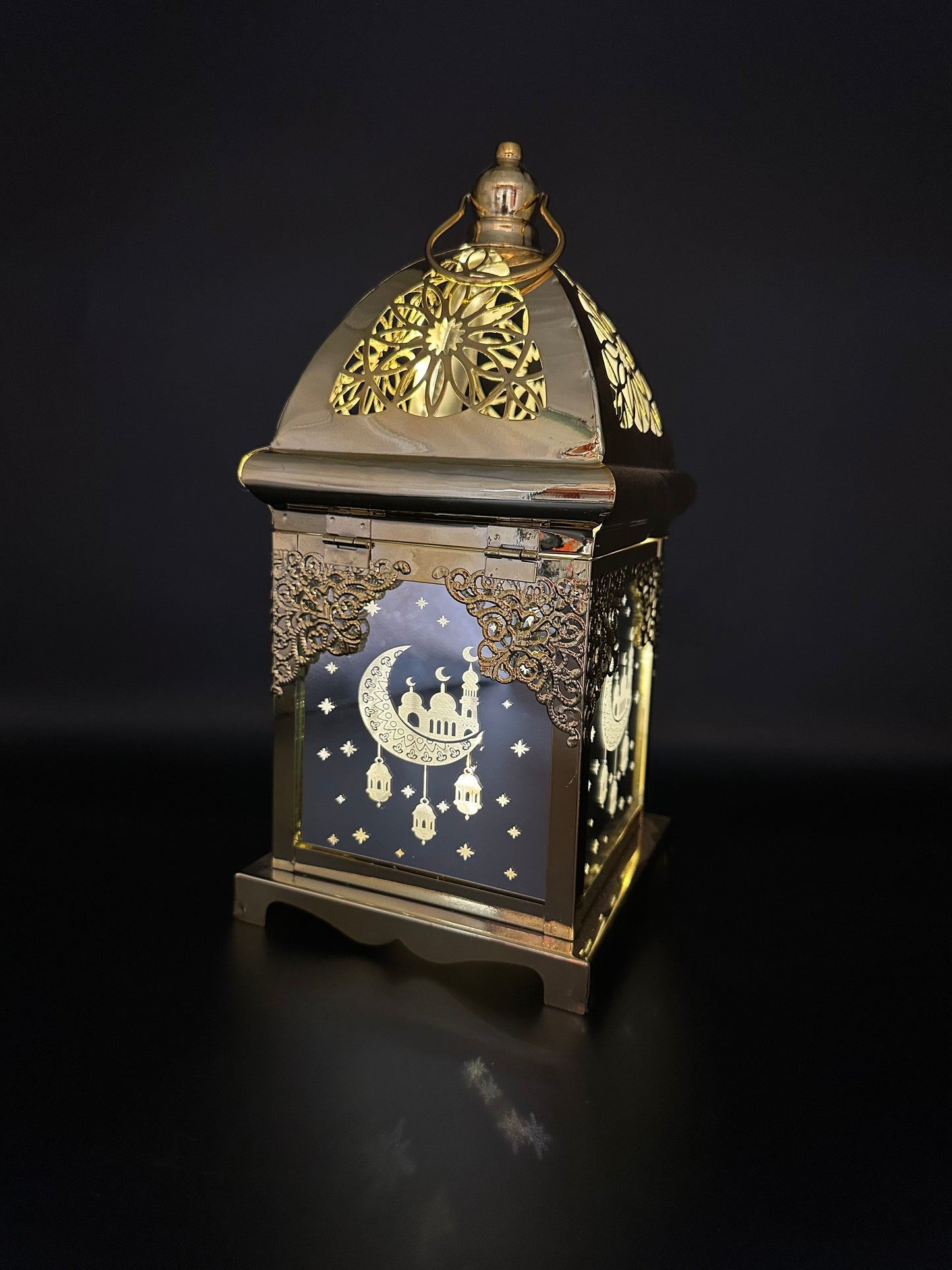 Ramadan Lantern with Lights, singing and Incense Burner