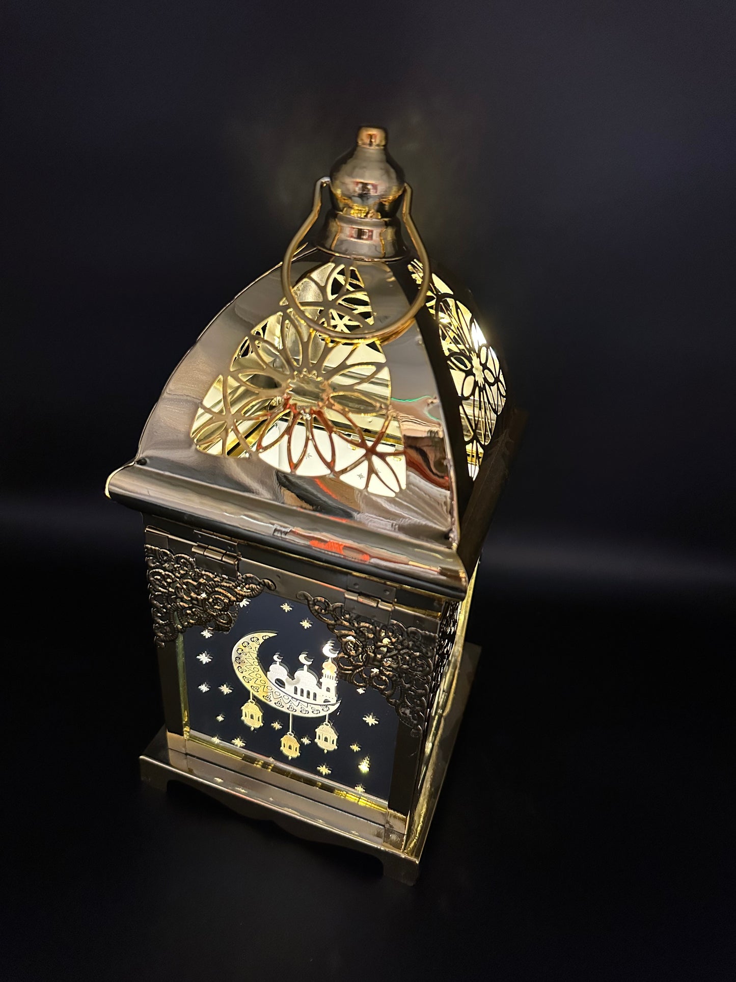 Ramadan Lantern with Lights, singing and Incense Burner