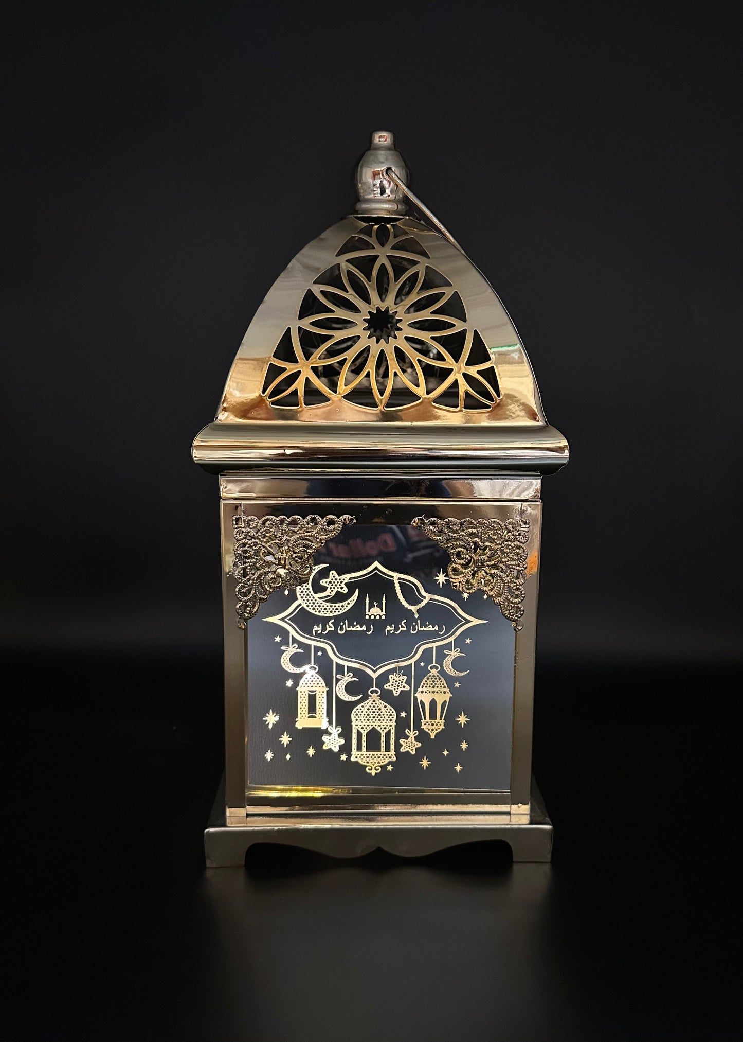 Large Ramadan Lantern with Lights, singing and Incense Burner