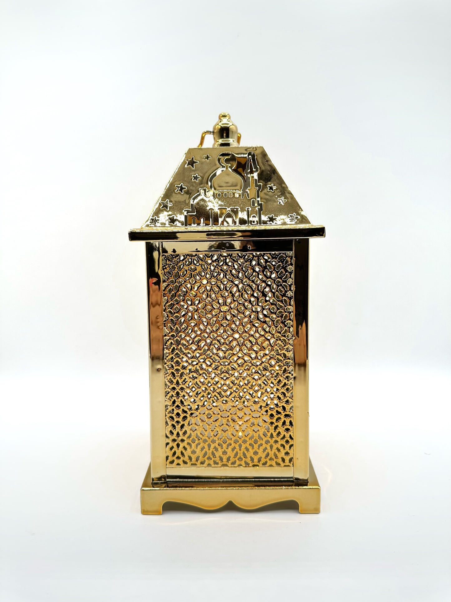 Ramadan Lantern with Lights and Singing- Gold