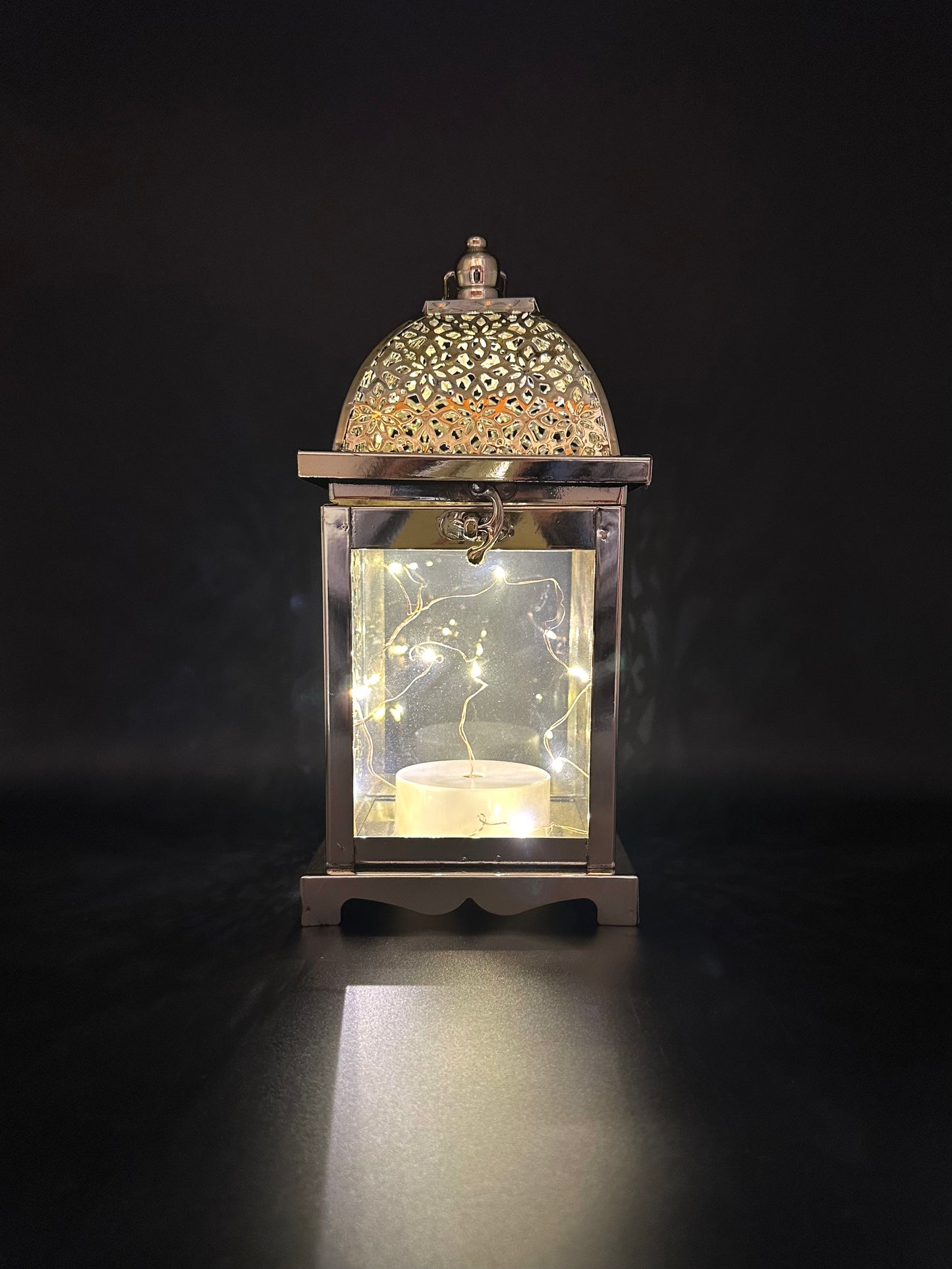 Ramadan Lantern with Lights and Singing- Gold