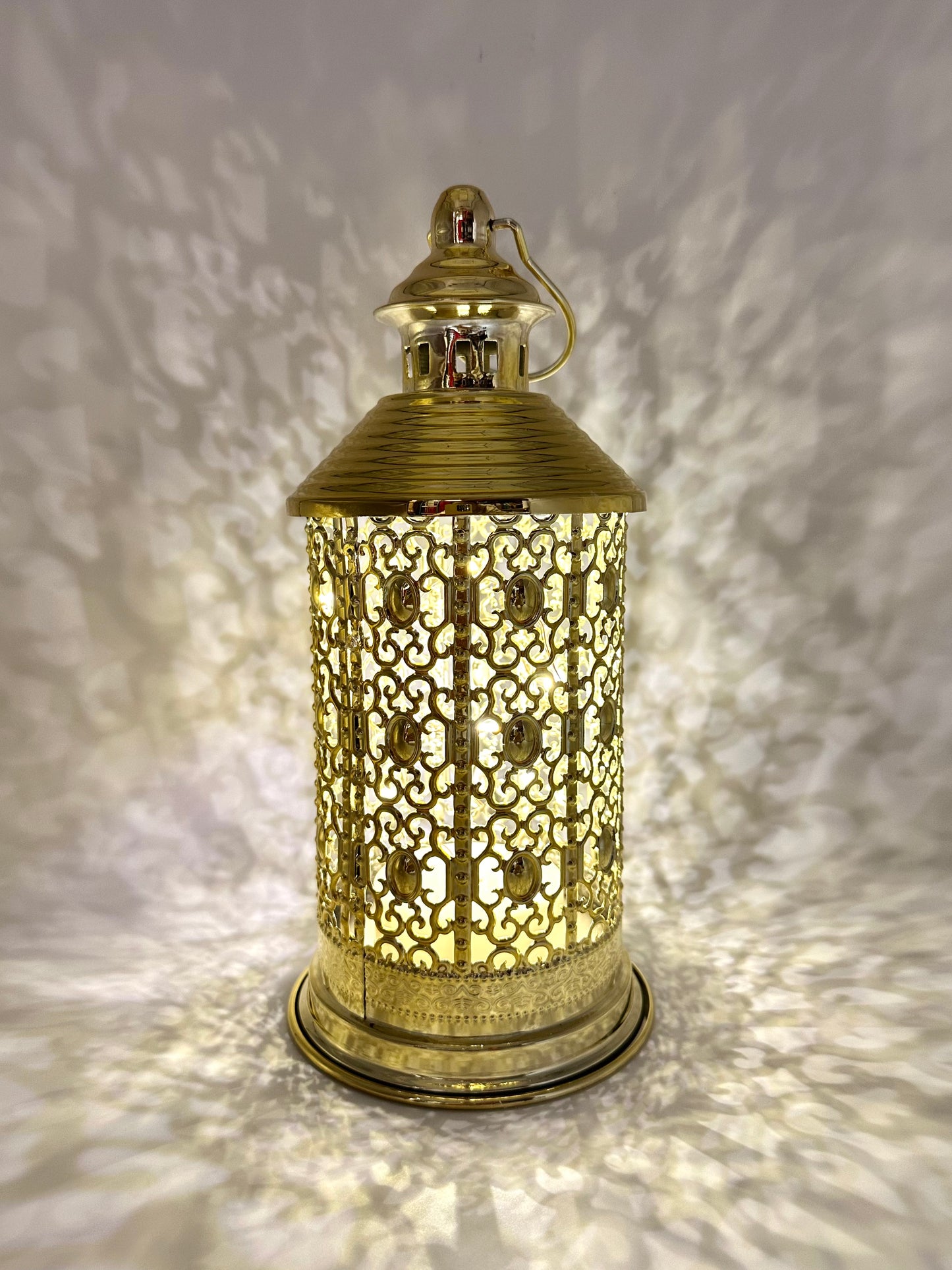 Ramadan Lantern with Lights and Singing- Gold