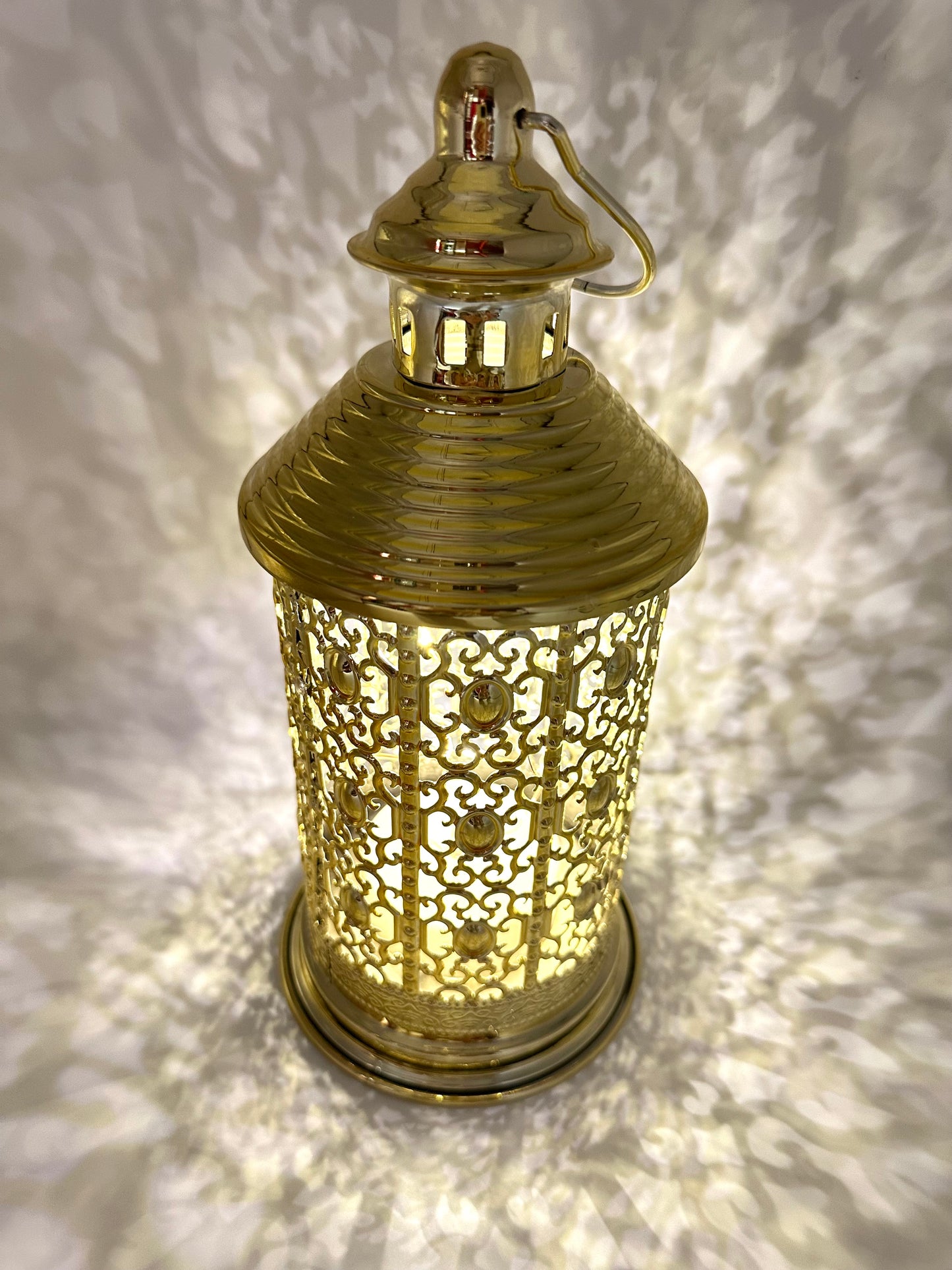 Ramadan Lantern with Lights and Singing- Gold