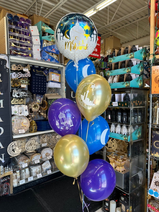 Eid Balloon Bouquet ( Pick Up in the store only )