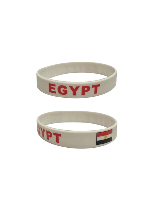 Egypt Rubber Wristband Bracelet