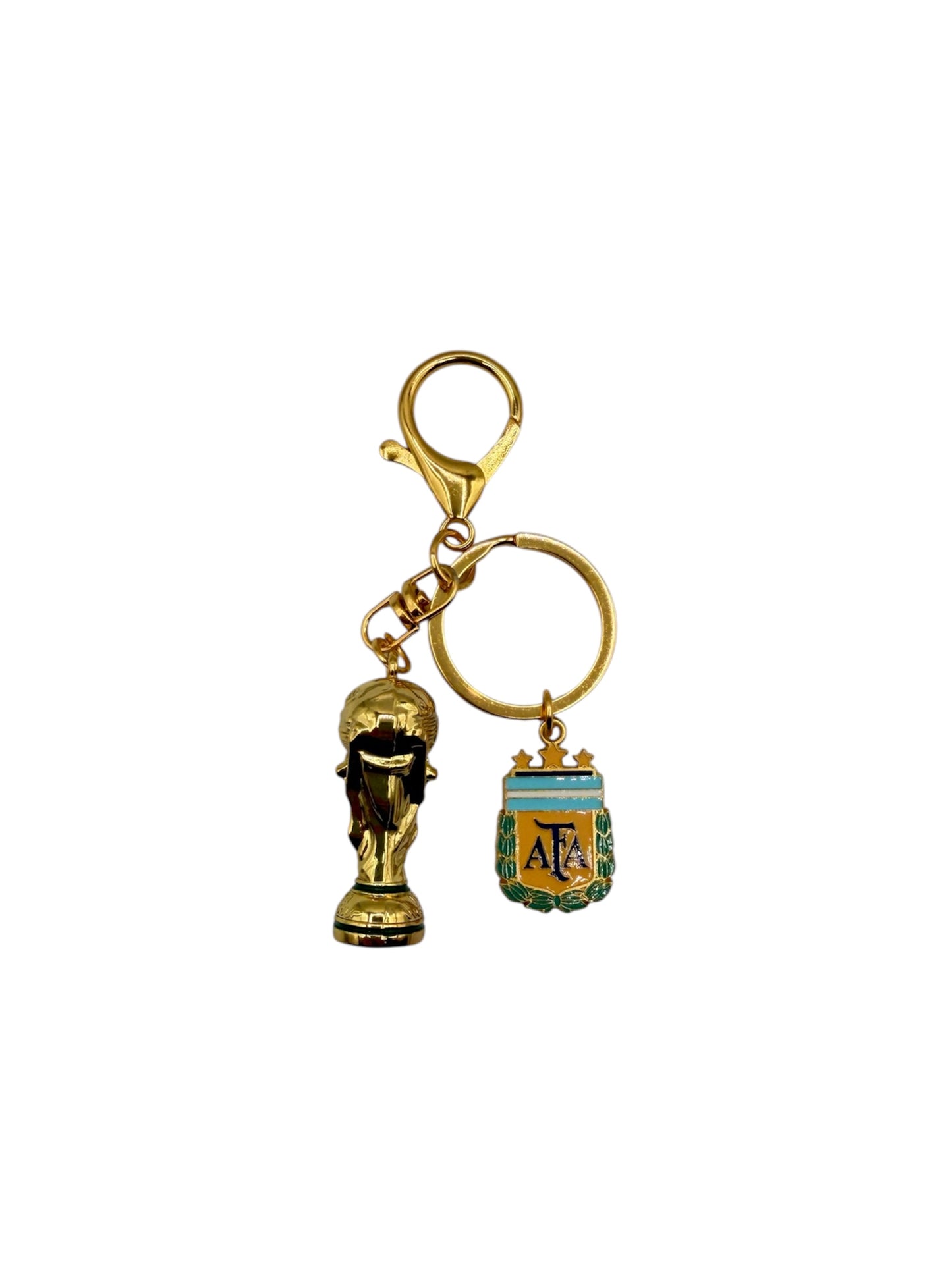 Football Trophy Keychain – World Cup Style (Country Edition)