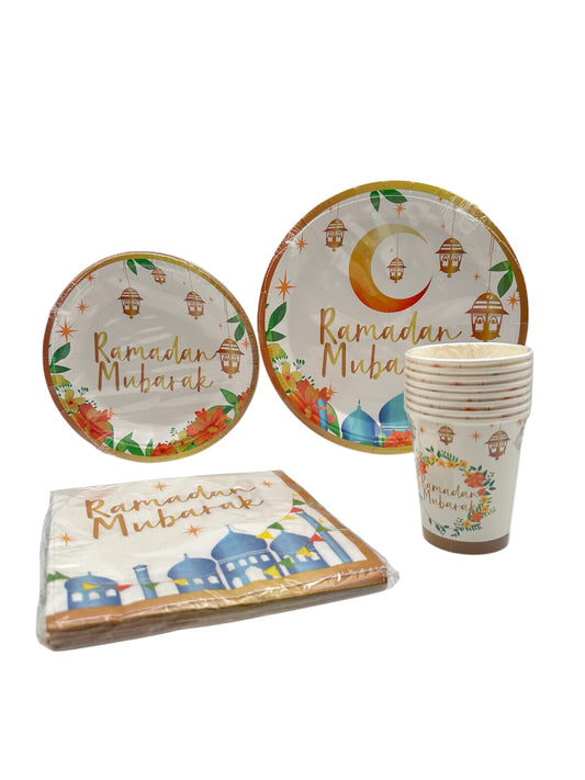 Ramadan Party Disposable Tableware Sets