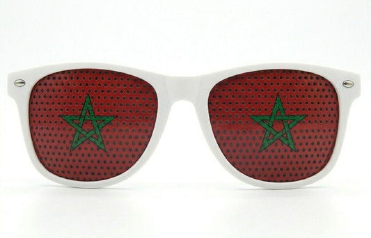 Morocco Flag Party Sunglasses