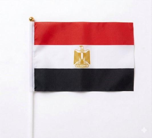 Egypt Hand Waving Flag