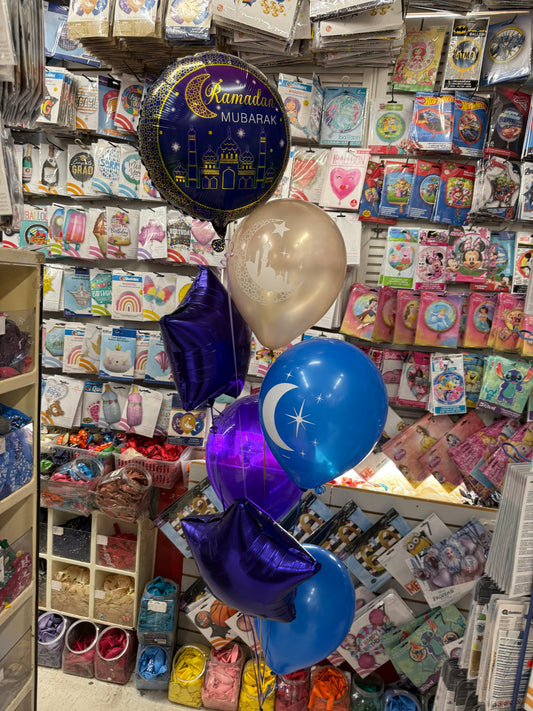 Ramadan Balloon Bouquet ( Pick Up in the store only )