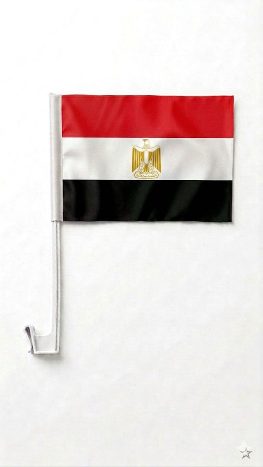Egypt Car Window Flag