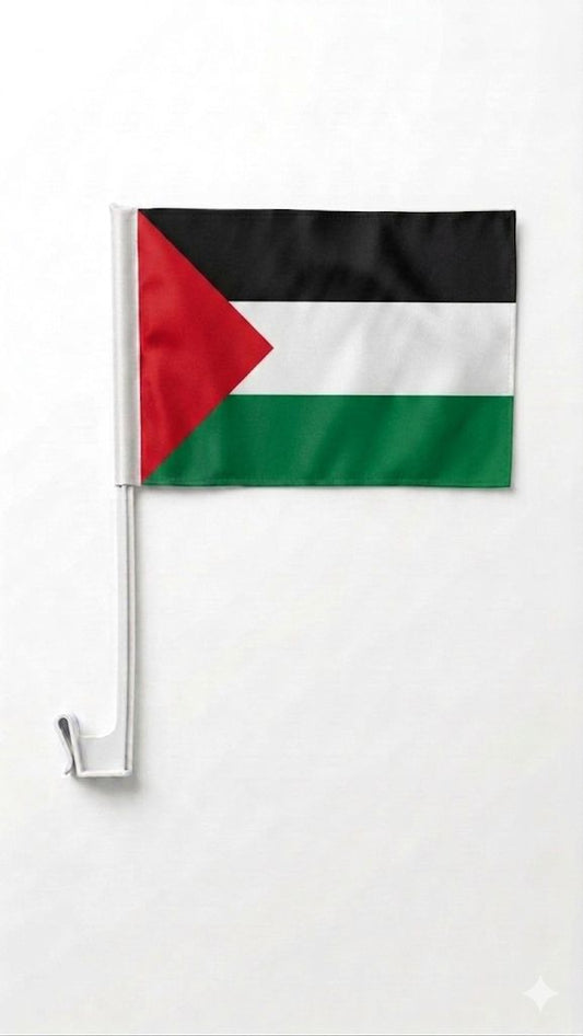 Palestine Car Window Flag