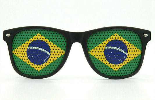 Brazil Flag Party Sunglasses