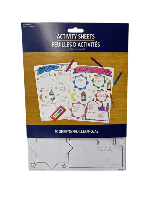 Ramadan Activy Sheets