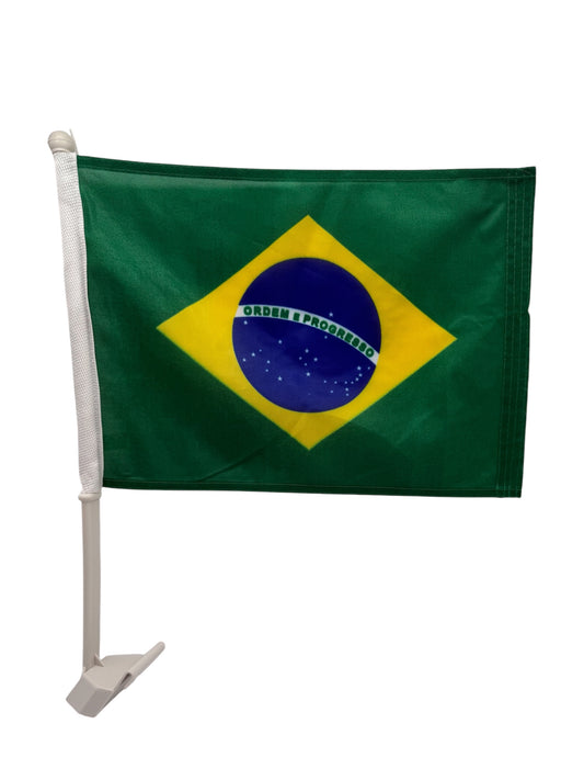 Brazil Car Flag