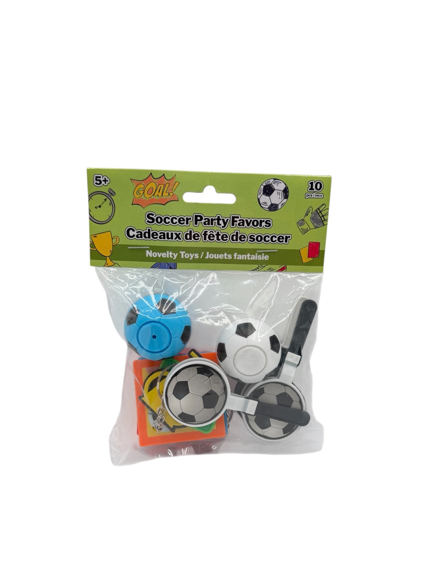 Soccer Party Favors Set (10 PCS) – Kids Birthday & Event Giveaway Pack