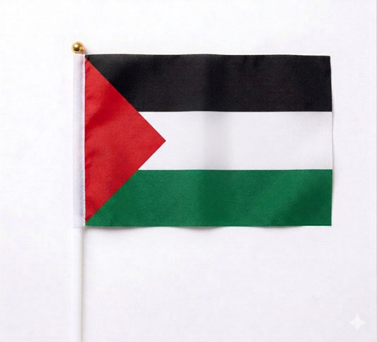 Palestine Hand Waving Flag