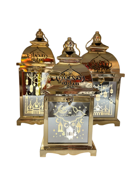 Large Ramadan Lantern with Lights, singing and Incense Burner