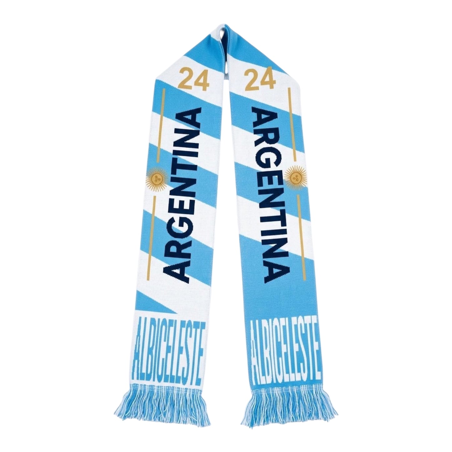 Argentina Fan Scarf