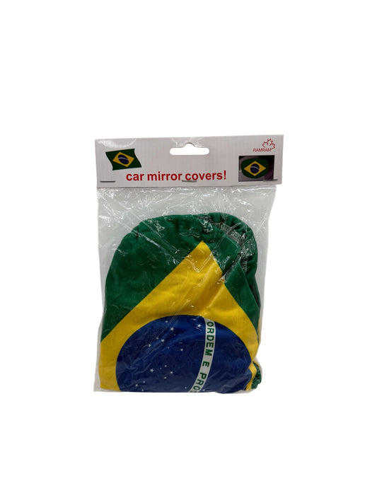 Brazil Car Mirror Cover