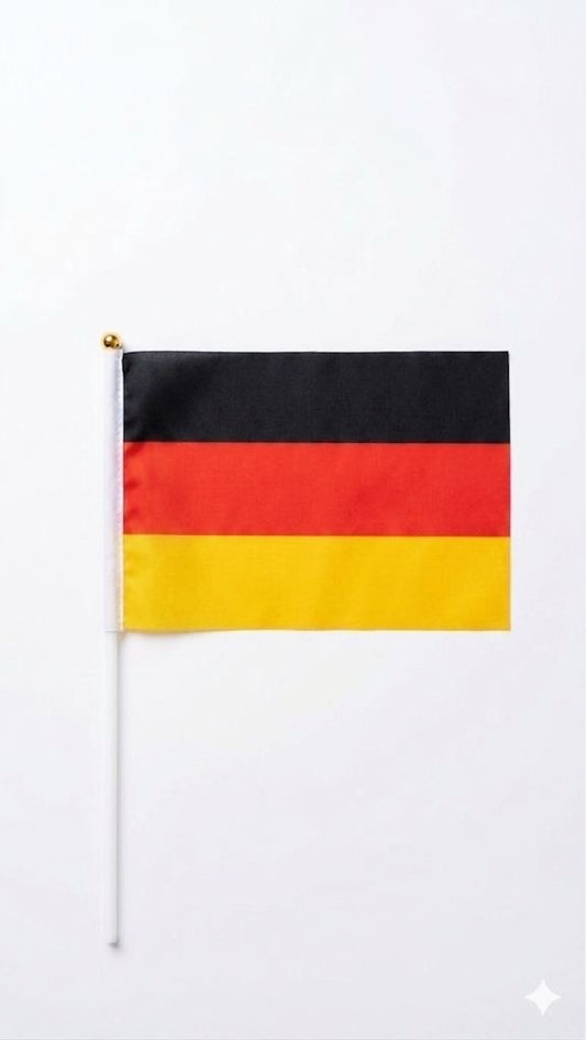 Germany Hand Waving Flag