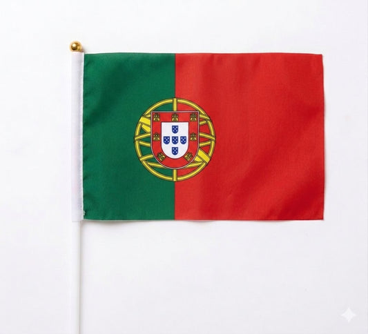 Portugal Hand Waving Flag