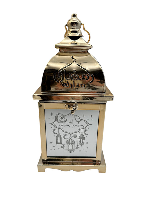 Ramadan Lantern with Lights, Singing and Incense Burner