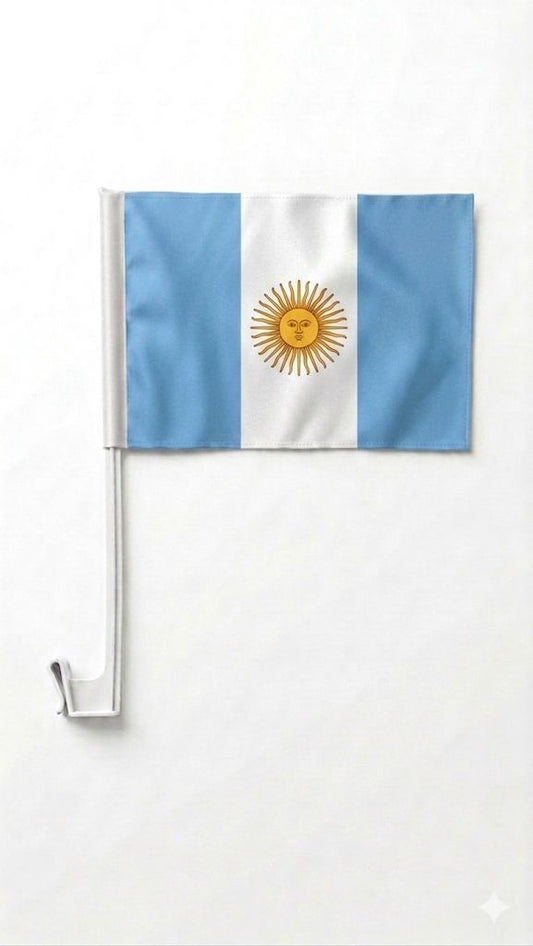 Argentina Car Window Flag