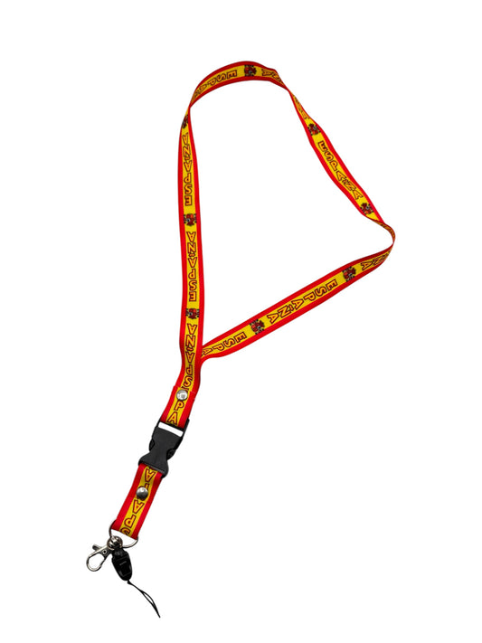 Spain Flag Lanyard –  Keychain Neck Strap