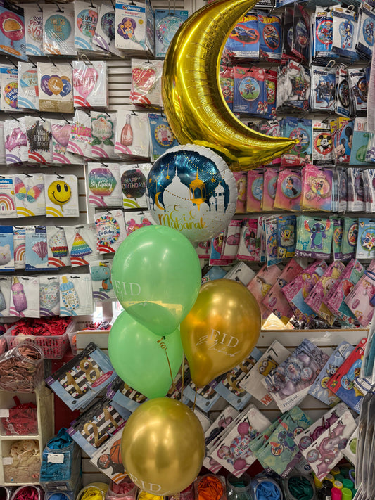 Eid Balloon Bouquet ( Pick Up in the store only )