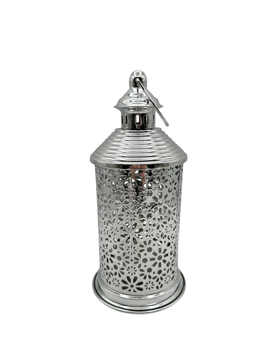 Ramadan Lantern with Lights and Singing- Silver