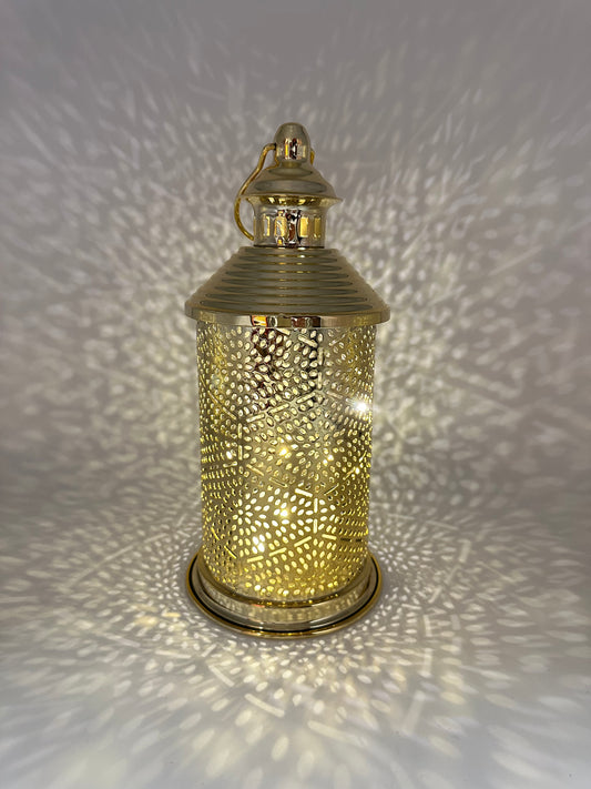 Ramadan Lantern with Lights and Singing- Gold