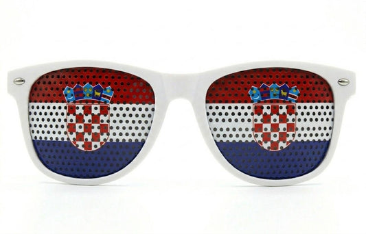 Croatia Flag Party Sunglasses