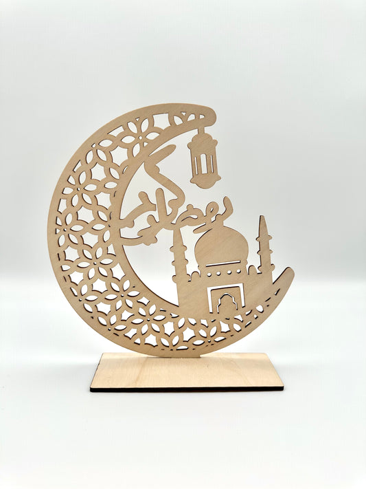 Ramadan Wooden Table Sign